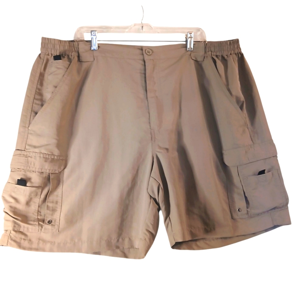 World Wide Sportsman Mens Recycled Eco Friendly Angler Fishing Shorts Sz 44